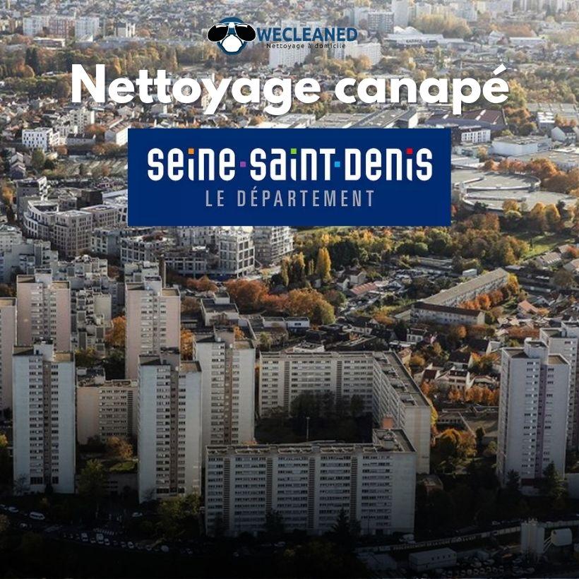 Nettoyage canapé Seine-Saint-Denis (93)